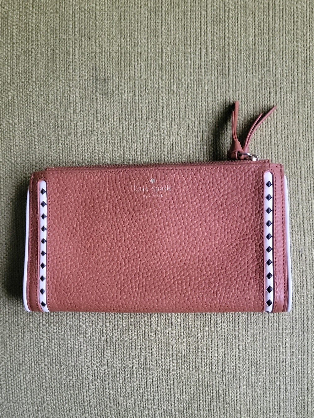 Kate Spade Malea Pebbled Leather Zip Wallet